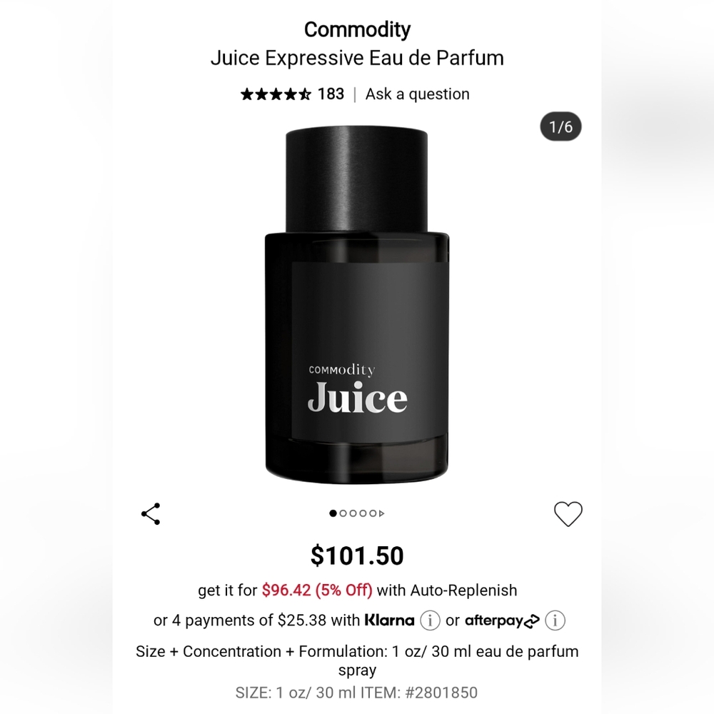 COMMODITY Juice Expressive - Picture 2 of 11